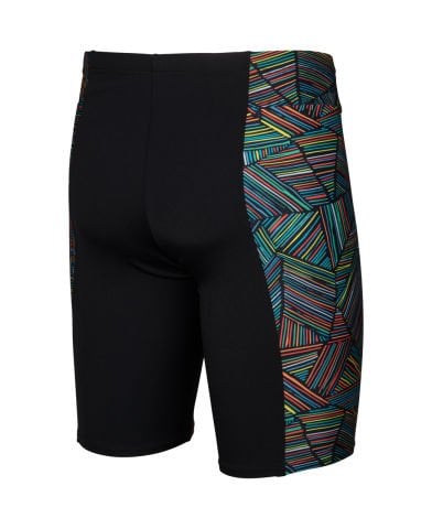 MEN'S ARENA OVERVIEW SWIM JAMMER/BLACK-BLACK MULTI