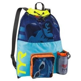 ALLIANCE BIG MESH MUMMY BACKPACK/BLUE-YELLOW