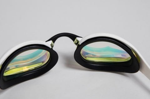 COBRA ULTRA SWIPE MIRROR-INDOORS YÜZÜCÜ YARIŞ GÖZLÜĞÜ  / YELLOW COPPER WHITE