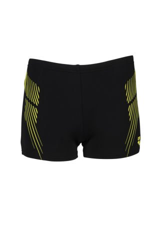 B STREAK JR SHORT ERKEK ÇOCUK YÜZÜCÜ MAYOSU /BLACK-SOFT GREEN