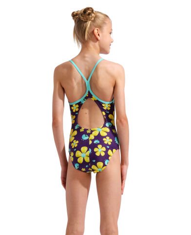G ARENA SPRING SWIMSUIT LIGHTDROP BACK PLUM