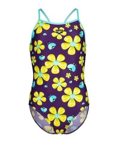 G ARENA SPRING SWIMSUIT LIGHTDROP BACK PLUM