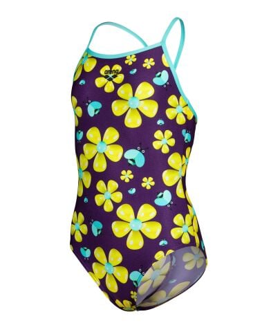 G ARENA SPRING SWIMSUIT LIGHTDROP BACK PLUM