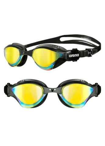 COBRA TRI SWIPE MIRROR YÜZÜCÜ GÖZLÜĞÜ-INDOORS-UV PROTECTION-YELLOW COPPER BLACK