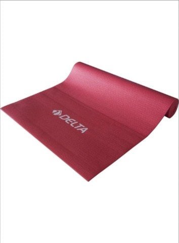 DELTA PVC YOGA MATI 4 MM / KIRMIZI