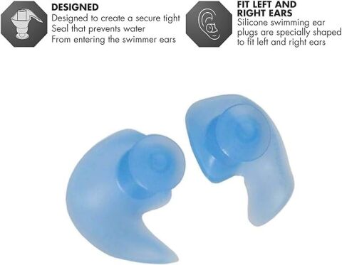 TYR SILICONE MOULDED EAR PLUG/BLUE