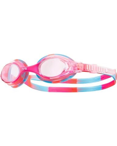 KIDS SWIMPLE TIE DYE GOGGLE/PINK-WHITE