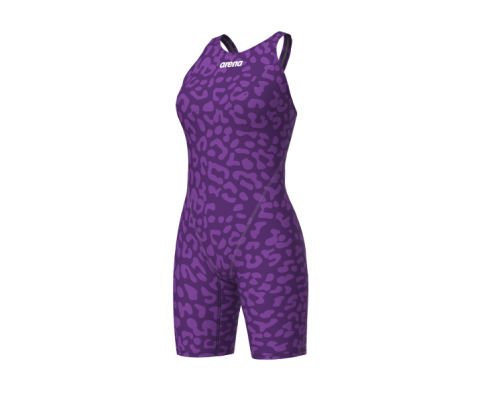 POWERSKIN ST NEXT LE OB/LEOPARD SKIN VIOLET KADIN YARIŞ MAYOSU