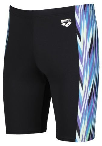 M SPEED STRIPES JAMMER ERKEK YÜZÜCÜ MAYOSU/BLACK-MULTI GREEN