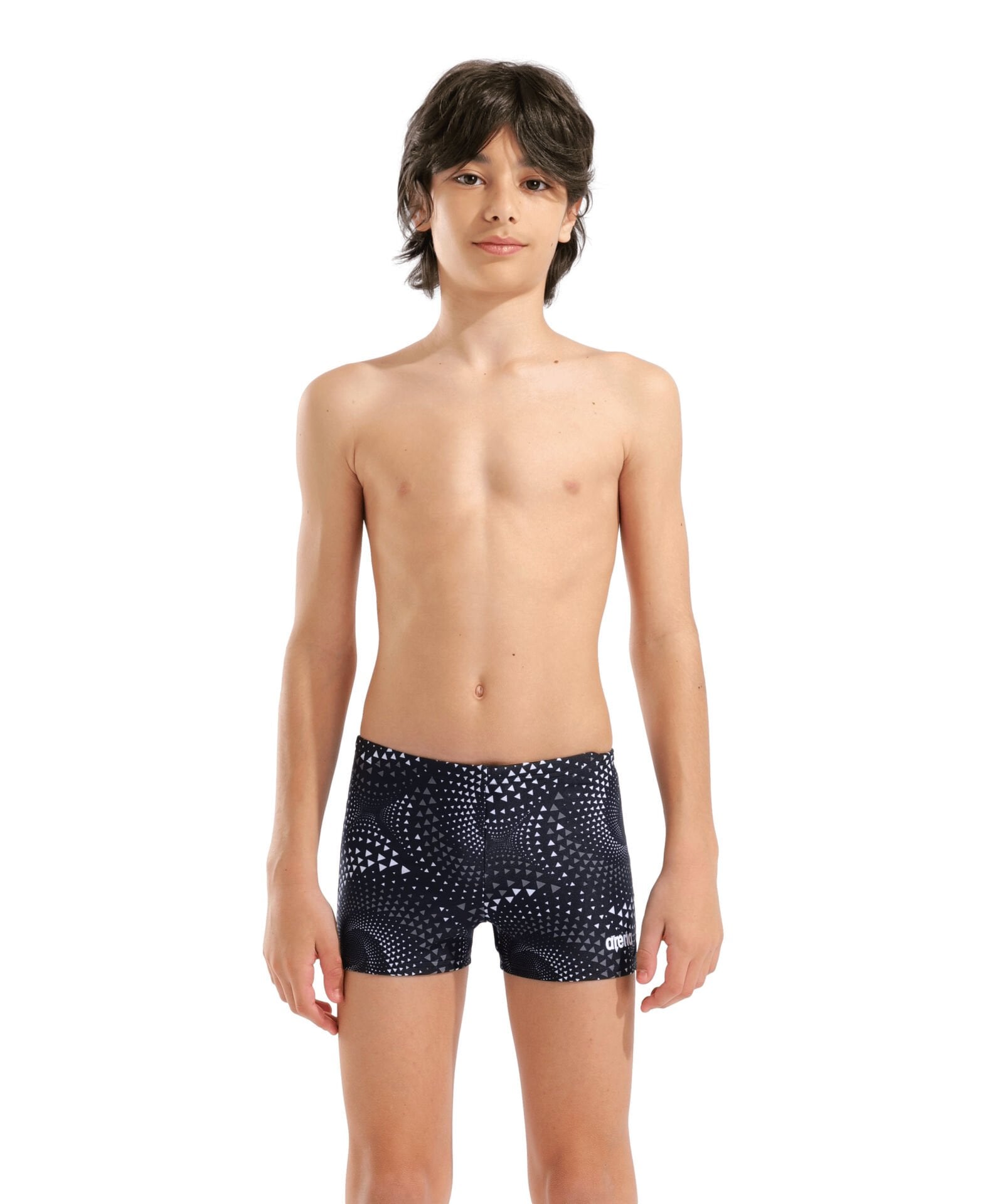 B ARENA FIREFLOW SWIM SHORT BLACK