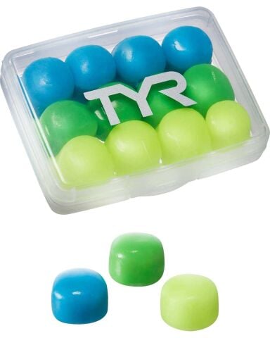 12 PACK KIDS SOFT SILICONE EAR PLUGS/ASSORTED