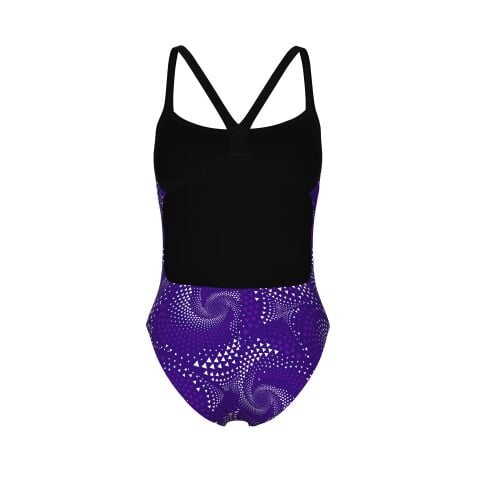 W ARENA FIREFLOW SWIMSUIT CHALLANGE BACK PURPLE