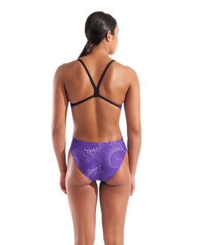 W ARENA FIREFLOW SWIMSUIT CHALLANGE BACK PURPLE