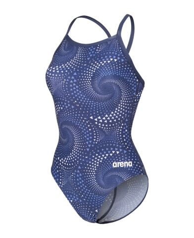W ARENA FIREFLOW SWIMSUIT LIGHTDROP BACK NAVY