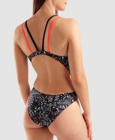 WOMEN'S ARENA COLORS BOOK SWIMSUIT SWIM TECH MULTI