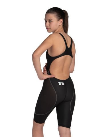 G POWERSKIN ST NEXT OB JR / BLACK KIZ ÇOCUK YARIŞ MAYOSU