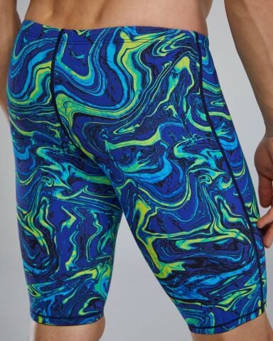 TYR M THRESHER JAMMER HYPERBLITZ BLUE-GREEN erkek yarış mayosu