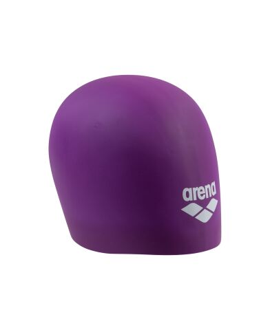 ARENA LONG HAIR CAP VERY_FUCHSIA-WHITE