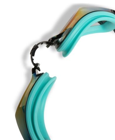 ZOOM X-FIT MIRROR TURQUOISE BLACK YÜZME GÖZLÜĞÜ