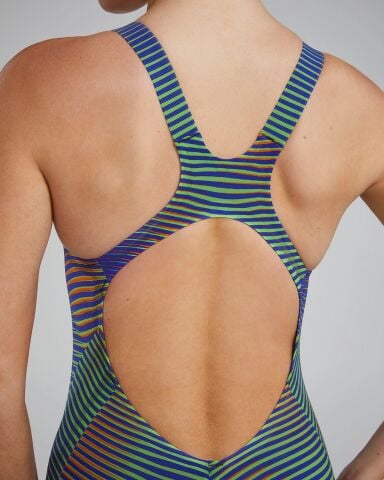 TYR WOMENS AVICTOR 2.0 ELECTRIC LIME kadın yarış mayosu