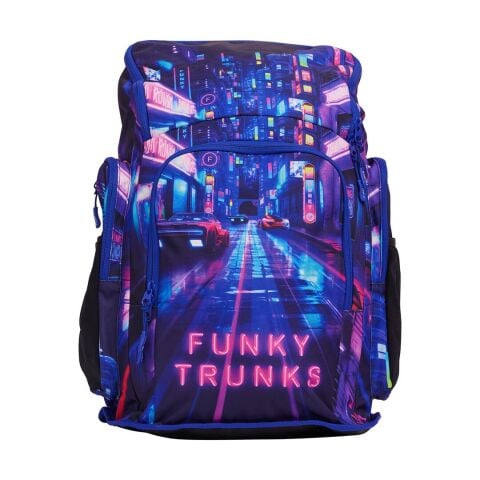FUNKY TRUNKS SPACE CASE BACKPACK CYBER CITY