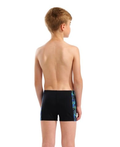 B ARENA DRAFT SWIM SHORT BLACK