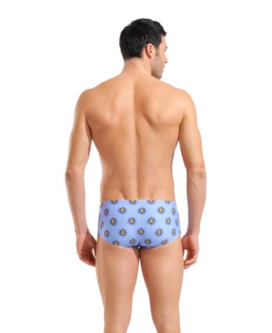 M ARENA SUNNY SWIM LOW WAIST SHORT LIGHT BLUE MULTI