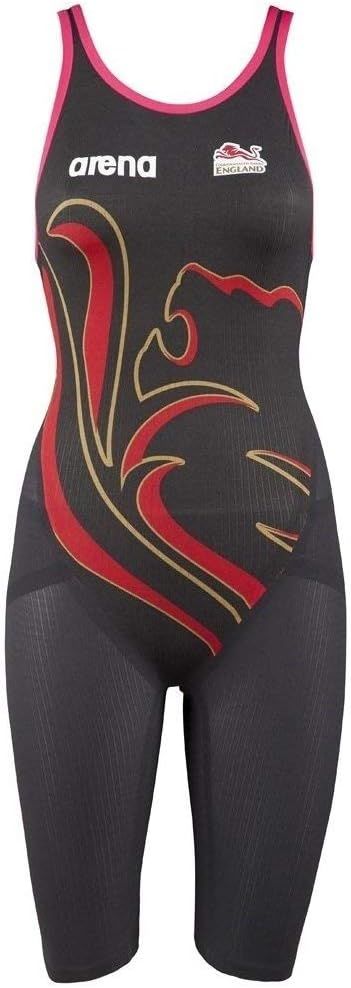 W PWSKN CGE CARBON FLEX VX FBSLOB  KADIN YARIŞ MAYOSU/DARK GREY-FLUO R