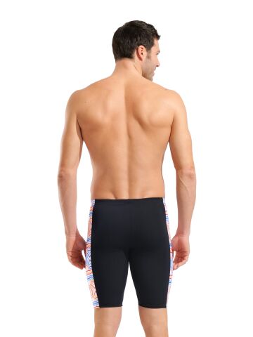 M ARENA SUN SWIM JAMMER BLACK-WHITE MULTI