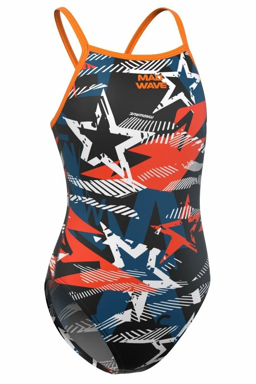 Mad Wave  swimsuit antichlor Nera kız çocuk mayosu