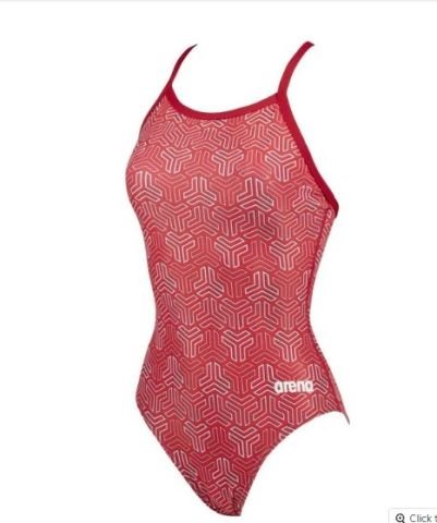 W KIKKO LIGHT DROP BACK KADIN YÜZÜCÜ MAYOSU /RED-MULTI RED