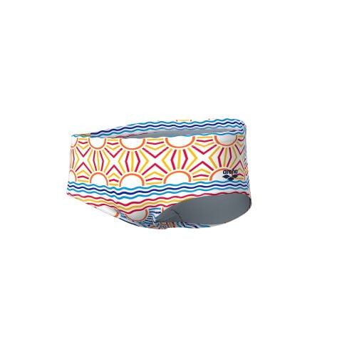 M ARENA SUN SWIM LOW WAIST SHORT WHITE MULTI
