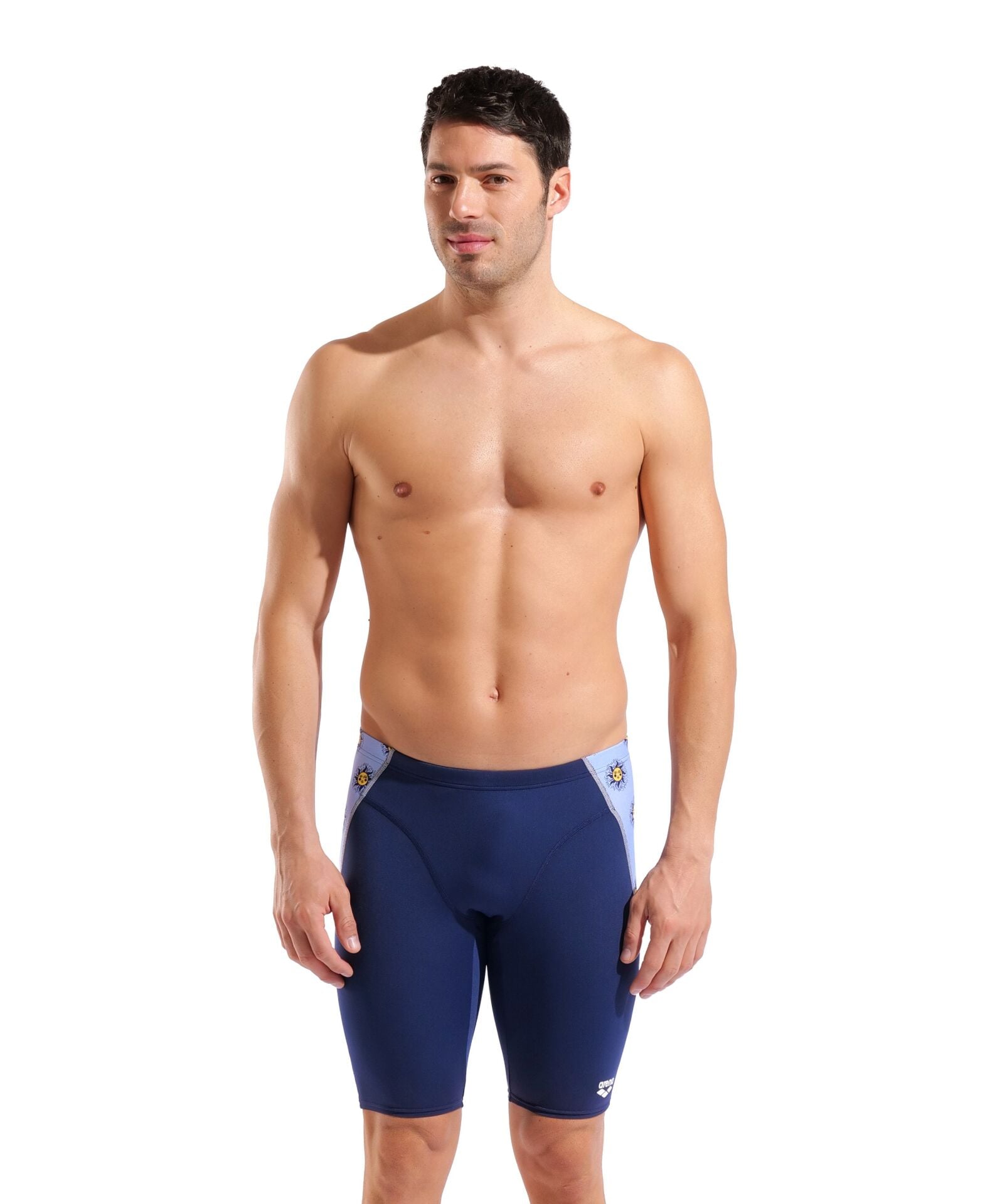 M ARENA SUNNY SWIM JAMMER NAVY-LIGHT BLUE MULTI