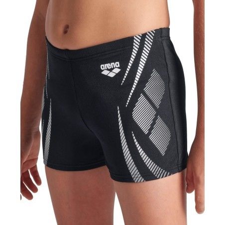 BOY'S ARENA POSEIDONIA SWIM SHORT/BLACK ERKEK ÇOCUK MAYOSU