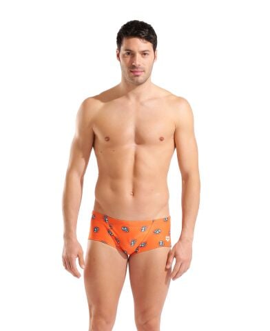 M ARENA YEE-HA SWIM LOW WAIST SHORT ORANGE MULTI