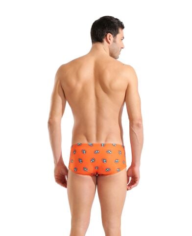 M ARENA YEE-HA SWIM LOW WAIST SHORT ORANGE MULTI