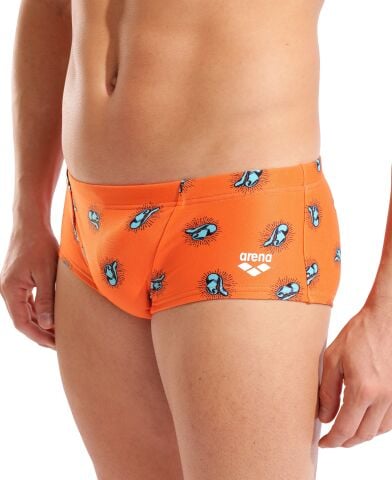 M ARENA YEE-HA SWIM LOW WAIST SHORT ORANGE MULTI