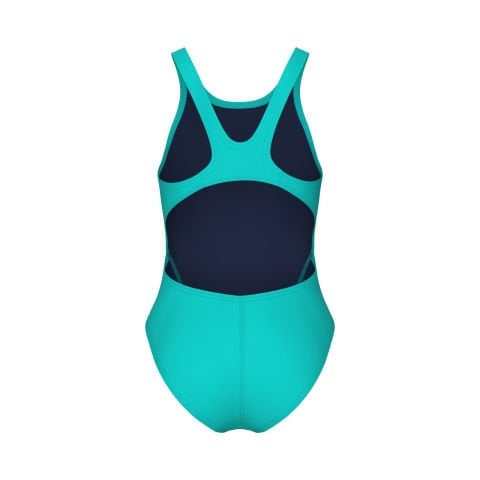 GIRL'S TEAM SWIMSUIT SWIM TECH SOLID/WATER KIZ ÇOCUK YÜZÜCÜ MAYOSU