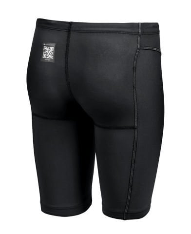 POWERSKIN IMPULSO JAMMER JR / BLACK-TEAL ERKEK ÇOCUK YARIŞ MAYOSU