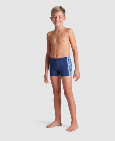 BOY'S ARENA PALETTE SWIM SHORT/NAVY ERKEK ÇOCUK MAYOSU