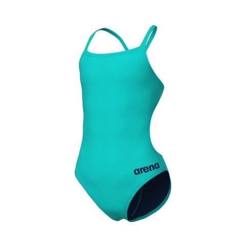 GIRL'S TEAM SWIMSUIT CHALLENGE SOLID/WATER KIZ ÇOCUK YÜZÜCÜ MAYOSU