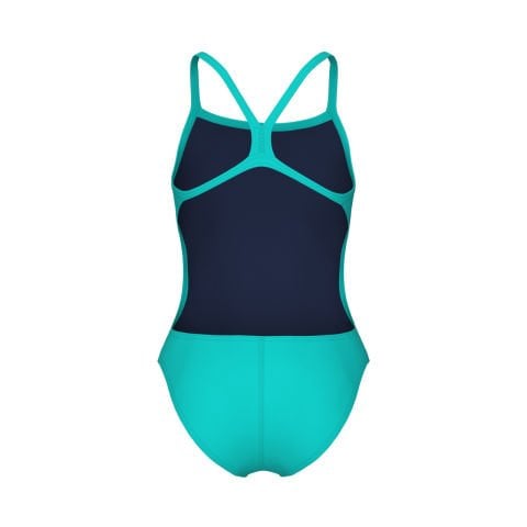 GIRL'S TEAM SWIMSUIT CHALLENGE SOLID/WATER KIZ ÇOCUK YÜZÜCÜ MAYOSU