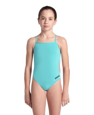 GIRL'S TEAM SWIMSUIT CHALLENGE SOLID/WATER KIZ ÇOCUK YÜZÜCÜ MAYOSU