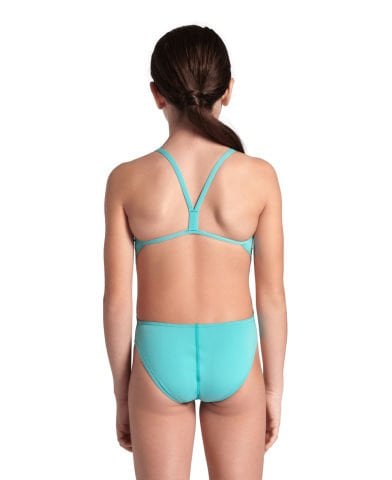 GIRL'S TEAM SWIMSUIT CHALLENGE SOLID/WATER KIZ ÇOCUK YÜZÜCÜ MAYOSU