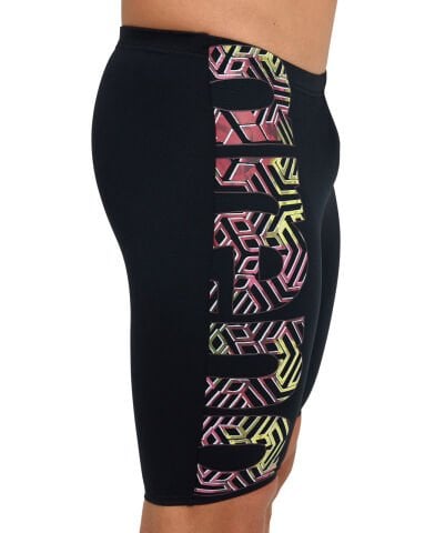 MENS ARENA KIKKO PRO SWIM JAMMER GRAPHIC ERKEK YÜZÜCÜ MAYOSU  /BLACK