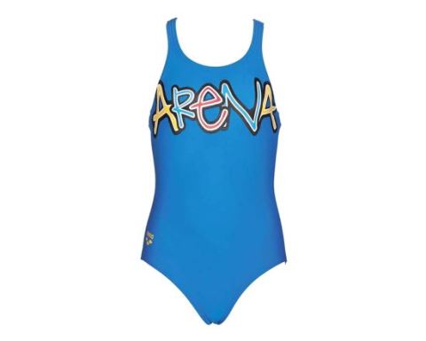 G SPARKLE JR ONE PİECE L KIZ ÇOCUK YÜZÜCÜ MAYOSU / PIX BLUE _ LILY YELLOW