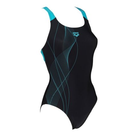 W GLIDING SWIM PRO LB KADIN YÜZÜCÜ MAYOSU/BLACK-MARTINICA