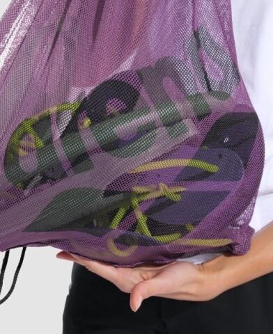 ARENA ONE GO MESH BAG/PLUM