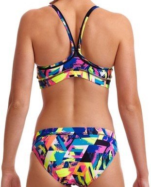 W FUNKITA BRUSH CUTS SPORT KADIN YÜZÜCÜ BİKİNİSİ