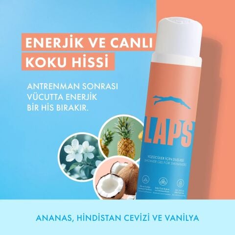 LAPS YÜZÜCÜLER İÇİN DUŞ JELİ